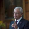 24:  LIVE ANOTHER DAY:   President Heller (William Devane) addresses Parliament in the "1:00 PM - 2:00 PM" episode of 24:  LIVE ANOTHER DAY airing Monday, May 12 (9:00-10:00 PM ET/PT) on FOX.  ©2014 Fox Broadcasting Co. Cr: Daniel Smith/FOX