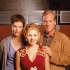 L-R: Leslie Hope as Teri bauer, Elisha Cuthbert as Kimberly Bauer and Keifer Sutherland as Jack Bauer on 24 on FOX.  ª©2001FOX BROADCASTING  CR:FOX