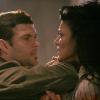 24: Tony (Carlos Bernard, L) makes Dina (Shohreh Aghdashloo, R) talk in the 24 episode “Day 4: 5:00 PM-6:00 PM” that aired Monday, Feb. 28 (9:00-10:00 PM ET/PT) on FOX. Cr: Isabella Vosmikova/FOX.   ©2005 FOX BROADCASTING COMPANY  