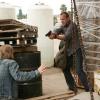 24:  Jack (Kiefer Sutherland, R) tries to get to Los Angeles to help CTU in the 24 season premiere episode “Day 5: 7:00 AM-8:00 AM” that aired as part of the four-hour, two-night season premiere on Sunday, Jan. 15 (8:00-9:00 PM ET/PT) on FOX. Also pictured:  Brady Corbet (L).  ©2005 Fox Broadcasting Co. Cr: Isabella Vosmikova/FOX 