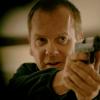 24:  Jack (Kiefer Sutherland) searches for President Palmer's assasin in the 24 season premiere episode “Day 5: 8:00 AM-9:00 AM” that aired as part of the four-hour, two-night season premiere on Sunday, Jan. 15 (8:00-9:00 PM ET/PT) on FOX. ©2005 Fox Broadcasting Co. Cr: Isabella Vosmikova/FOX  