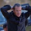 24:  Jack (Kiefer Sutherland) is taken into custody when he arrives at the presidential retreat in the Day 5: 12:00 PM-1:00 PM” episode that aired on Monday, Jan. 30 (9:00-10:00 PM ET/PT) on FOX. ©2006 Fox Broadcasting Co.
Cr: Jaimie Trublood/FOX