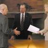 24:  Martha (Jean Smart, R) gets involved with the President's (Gregory Itzin, C) responsibilities in the "Day 5: 2:00 PM-3:00 PM” episode that aired on Monday, Feb. 13 (9:00-10:00 PM ET/PT) on FOX.  Also pictured:  Jude Ciccolella (L).  ©2006 Fox Broadcasting Co. Cr: Kelsey McNeal/FOX 
 
