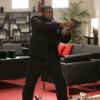24: Curtis (Roger Cross) tracks a lead to the canisters in the "Day 5: 1:00 PM-:00 PM” episode that aired on Monday, Feb. 6 (9:00-10:00 PM ET/PT) on FOX. ©2006 Fox Broadcasting Co. Cr: Kelsey McNel/FOX 