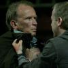 24:  Jack (Kiefer Sutherland, R) captures Henderson (Peter Weller, L) in the 24 episode "Day 5: 1:00 AM - 2:00 AM" that aired on Monday, April 24 (9:00-10:00 PM ET/PT) on FOX.  ©2006 Fox Broadcasting Co. Cr: Kelsey McNeal/FOX