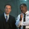 APB: L-R: Justin Kirk and Ernie Hudson in the all-new “Hate of Comrades” episode of APB airing Monday, Feb. 20 (9:01-10:00 PM ET/PT) on FOX. CR: Adrian Burrows  / FOX. © 2017 FOX Broadcasting Co.