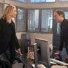 APB: L-R: Guest star Kim Raver and Justin Kirk in the all-new “Last Train to Europa” episode of APB airing Monday, April 3 (9:01-10:00 PM ET/PT) on FOX. CR: FOX. © 2017 FOX Broadcasting Co.