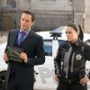 APB: L-R: Justin Kirk and Natalie Martinez in the all-new “Strange Bedfellows” episode of APB airing Monday, April 10 (9:01-10:00 PM ET/PT) on FOX. CR: Elizabeth Sisson / FOX. © 2017 FOX Broadcasting Co.