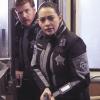 APB: L-R: Guest star William Smillie and Natalie Martinez in the all-new “Ricochet” season finale episode of APB airing Monday, April 24 (9:01-10:00 PM ET/PT) on FOX. CR: FOX. © 2017 FOX Broadcasting Co.
