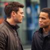 ALMOST HUMAN: John Kennex (Karl Urban, L) and Dorian (Michael Ealy, R) partner to fight crime in the year 2048 in the new FOX drama ALMOST HUMAN premiering this fall on FOX. ©2013 Fox Broadcasting Co. Cr: Liane Hentscher/FOX