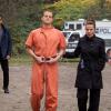ALMOST HUMAN:  Capt. Maldonado (Lili Taylor, second from R) escorts Ethan (guest star Alex Miller, second from L) in the &quot;Blood Brothers&quot; episode of ALMOST HUMAN, airing Monday Dec. 9 (8:00-9:00 PM ET/PT) on FOX. Also pictured L-R: Michael Ealy and Karl Urban. &#xa9;2013 Fox Broadcasting Co. Cr: Liane Hentscher/FOX