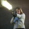 ALMOST HUMAN: Natalie (guest star Tatyana Forrest) opens fire in the &quot;You Are Here&quot; episode of ALMOST HUMAN airing Monday, Jan. 13 (8:00-9:00 PM ET/PT) on FOX. &#xa9;2013 Fox Broadcasting Co. Cr: Liane Hentscher / FOX