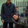 ALMOST HUMAN:Dorian (Michael Ealy, L) and  Det. John Kennex (Karl Urban, L) arrive at a crime scene in the season finale of ALMOST HUMAN, airing Monday, March, 3 (8:00-9:00 PM ET/PT) on FOX. &#xa9;2013 Fox Broadcasting Co. Cr: Katie Yu /FOX