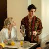 THE ASSASSINATION OF GIANNI VERSACE: AMERICAN CRIME STORY "The Man Who Would Be Vogue" Episode 1 (Airs Wednesday. January 17, 10:00 p.m. e/p) -- Pictured: (l-r) Annaleigh Ashford as Elizabeth, Darren Criss as Andrew Cunanan, Nico-Evers-Swindell as Phil. CR: Ray Mickshaw/FX