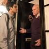 THE ASSASSINATION OF GIANNI VERSACE: AMERICAN CRIME STORY "A REandom Killing" Episode 3 (Airs Wednesday. January 31, 10:00 p.m. e/p) -- Pictured: (l-r) Darren Criss as Andrew Cunanan, Mike Farrell as Lee Miglin. CR: Matt Dinerstein/FX