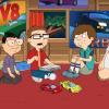 AMERICAN DAD: While on a bike ride, Steve  and his friends discover a mysterious plane crash and come across a long-lost script of a movie that they are determined to get made in the all-new &quot;American Stepdad&quot; episode of AMERICAN DAD airing Sunday, Nov. 18 (9:30-10:00 PM ET/PT) on FOX.  AMERICAN DAD &#x2122; and &#xa9; 2012 TCFFC ALL RIGHTS RESERVED.