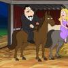 AMERICAN DAD: Stan and Francine reluctantly let Hayley babysit Steve when they go to a show in Roger's horse-drawn carriage in the all-new &quot;Adventures in Haleysitting&quot; episode of AMERICAN DAD airing Sunday, Dec. 9 (9:30-10:00 PM ET/PT) on FOX.   AMERICAN DAD &#x2122; and &#xa9; 2012 TCFFC ALL RIGHTS RESERVED.