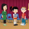 AMERICAN DAD: Francine fears that Steve is being distracted by Hiko's sister, Akiko, at the Pearl Bailey High School Spelling Bee in the all-new &quot;Spelling Bee My Baby&quot; episode of AMERICAN DAD airing Sunday, March 24 (9:30-10:00 PM ET/PT) on FOX. AMERICAN DAD &#x2122; and &#xa9; 2013 TCFFC ALL RIGHTS RESERVED.