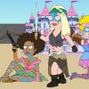 AMERICAN DAD: The Smiths are taken prisoner at a medieval-style theme park and must fight their way out in the all-new &quot;Familyland&quot; episode of AMERICAN DAD airing Sunday, Jan. 12 (9:30-10:00 PM ET/PT) on FOX. AMERICAN DAD &#x2122; and &#xa9; 2014 TCFFC ALL RIGHTS RESERVED.
