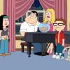 AMERICAN DAD: Hayley suspects Stan may have been &quot;turned,&quot; when he returns home after being captured by a group of suspected terrorists in the all-new &quot;Honey, I'm Homeland&quot; episode of AMERICAN DAD airing Sunday, April 6 (7:30-8:00 PM ET/PT) on FOX. AMERICAN DAD &#x2122; and &#xa9; 2014 TCFFC ALL RIGHTS RESERVED.