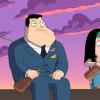 AMERICAN DAD: Stan fears that Hayley has no life skills so he forces her to take a job as a bartender in Roger's attic bar but, when Bullock becomes Hayley's best customer, Stan realizes that he can use his daughter's knowledge to get ahead at work in the all-new &quot;She Swill Survive&quot; episode of AMERICAN DAD airing Sunday, April 13 (7:30-8:00 PM ET/PT) on FOX.  AMERICAN DAD &#x2122; and &#xa9; 2013 TCFFC ALL RIGHTS RESERVED.