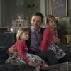 "Arrangement in Grey and Black" - A prominent Boston family reels in the wake of the chilling discovery that someone in their midst is linked to an infamous string of murders, on the series premiere of  "American Gothic," Tuesday, June 22 (10:00-11:00PM, ET/PT), on the CBS Television Network.  Juliet Rylance, Antony Starr, Virginia Madsen, Justin Chatwin, Megan Ketch, Elliot Knight, Stephanie Leonidas and Gabriel Bateman star.  Pictured: Dylan Bruce (Tom Price), Natalie and Nora Prinzer-Klages (Harper and Violet Price)  Photo: Christos Kalohoridis/CBS ÃÂ©2016 CBS Broadcasting, Inc. All Rights Reserved.