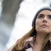 "The Chess Players" - When the Hawthornes are publicly implicated in the SBK case and forced to hole up in the house to avoid media scrutiny, they quickly begin to turn on one another. Also, Garrett lures Christina (Catalina Sandino Moreno) to the woods for a camping trip that takes a dangerous turn, on AMERICAN GOTHIC, Wednesday, July 27 (10:00-11:00 PM, ET/PT), on the CBS Television Network.   Pictured: Catalina Sandino Moreno (Christina Morales)  Photo:  Iden Ford/CBS ÃÂ©2016 CBS Broadcasting, Inc. All Rights Reserved.