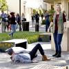 "Soulmates" -- Pictured: Jane Lynch (Amy). Amy\'s plan to get Allison to stop caring about "looking stupid" backfires when Allison makes a spontaneous decision that leads her to meet her soulmate before she\'s supposed to, on ANGEL FROM HELL, Thursday, Feb. 4 (9:30-10:00 PM, ET/PT) on the CBS Television Network. Brett Gelman ("Eagleheart," "Jobs") guest stars as Lee, another guardian angel. Constance Marie ("George Lopez," "Selena") guest stars as Linda, Marv\'s new love interest. Photo: Trae Patton/CBS ÃÂ©2016 CBS Broadcasting, Inc. All Rights Reserved.