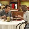 ANGER MANAGEMENT: Episode 2: Charlie and the Slumpbuster (Airs June 28, 9:30 pm e/p). L-R: Charlie Sheen as Charlie Goodson and Kerri Kenney as Mel.  Photo: Prashant Gupta/FX Network