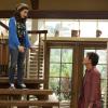 ANGER MANAGEMENT: Episode 4: Charlie and Kate Battle Over a Patient (Airs July 12, 9:30 pm e/p) (L-R) Daniela Bobadilla as Sam Goodson and Charlie Sheen as Charlie Goodson.  Photo: Adam Rose/FX Network