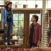 ANGER MANAGEMENT: Episode 4: Charlie and Kate Battle Over a Patient (Airs July 12, 9:30 pm e/p) (L-R) Daniela Bobadilla as Sam Goodson, Charlie Sheen as Charlie Goodson and Shawnee Smith as Jennifer Goodson.  Photo: Adam Rose/FX Network