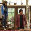 ANGER MANAGEMENT: Episode 4: Charlie and Kate Battle Over a Patient (Airs July 12, 9:30 pm e/p) (L-R) Daniela Bobadilla as Sam Goodson, Charlie Sheen as Charlie Goodson and Shawnee Smith as Jennifer Goodson.  Photo: Adam Rose/FX Network