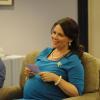 ANGER MANAGEMENT: Episode 1: Charlie Loses it at a Baby Shower  (Airs Thursday, January 17 , 9:00 pm e/p)  Meredith Salinger as Meredith. Photo: Prashant Gupta/FX Network