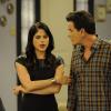 ANGER MANAGEMENT: Episode 1: Charlie Loses it at a Baby Shower  (Airs Thursday, January 17 , 9:00 pm e/p) L-R: Selma Blair as Kate Wales, Charlie Sheen as Charlie Goodson. Photo: Prashant Gupta/FX Network