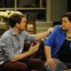 ANGER MANAGEMENT: Episode 1: Charlie Loses it at a Baby Shower  (Airs Thursday, January 17 , 9:00 pm e/p) L-R: Michael Arden as Patrick, Jen Kober as Little Ed. Photo: Prashant Gupta/FX Network