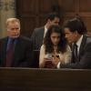 ANGER MANAGEMENT: Episode 8: Charlie and Catholicism (Airs Thursday, February 28; 9:30 pm e/p) (L-R): Martin Sheen as Martin Goodson, Daniela Bobadilla as Sam Goodson, Charlie Sheen as Charlie Goodson. CR: Prashant Gupta/FX Network