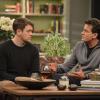 ANGER MANAGEMENT: Episode 10: Charlie & Cee Lo (Airs Thursday, March 14, 9:30 pm e/p) Pictured: (L-R)  Michael Arden as Patrick,Charlie Sheen as Charlie Goodson. CR: Michael Becker/FX Network