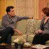 ANGER MANAGEMENT: Episode 22: Charlie and his New  Therapist (Airs Thursday, June 13, 9:30 pm e/p) Pictured: (L-R) Charlie Sheen as Charlie Goodson, Marion Ross as Dr. Murphy. CR: Byron Cohen/FX Network