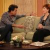 ANGER MANAGEMENT: Episode 22: Charlie and his New  Therapist (Airs Thursday, June 13, 9:30 pm e/p) Pictured: (L-R) Charlie Sheen as Charlie Goodson, Marion Ross as Dr. Murphy. CR: Byron Cohen/FX Network
