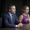 Arrow -- "The Calm" -- Image AR301c_0010b -- Pictured (L-R): Stephen Amell as Oliver Queen and Emily Bett Rickards as Felicity Smoak -- Photo: Cate Cameron/The CW -- ÃÂ© 2014 The CW Network, LLC. All Rights Reserved.