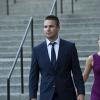 Arrow -- "The Calm" -- Image AR301b_0105b -- Pictured (L-R): Stephen Amell as Oliver Queen and Emily Bett Rickards as Felicity Smoak -- Photo: Cate Cameron/The CW -- ÃÂ© 2014 The CW Network, LLC. All Rights Reserved.