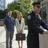 Arrow -- "The Calm" -- Image AR301b_0012bc -- Pictured (L-R): Stephen Amell as Oliver Queen, Katie Cassidy as Laurel Lance and Paul Blackthorne as Quentin Lance -- Photo: Cate Cameron/The CW -- ÃÂ© 2014 The CW Network, LLC. All Rights Reserved.