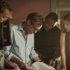 Arrow -- "Corto Maltese" -- Image AR303b_BTS_0444b -- Pictured (L-R): Behind the scenes with Director Steve Surjik, David Ramsey as John Diggle, and Audrey Marie Anderson as Lyla Michaels -- Photo: Cate Cameron/The CW -- ÃÂ© 2014 The CW Network, LLC. All Rights Reserved.