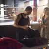 Arrow -- "The Secret Origin of Felicity Smoak" -- Image AR305a_0144b -- Pictured (L-R): J.R. Ramirez as Ted Grant and Katie Cassidy as Laurel Lance -- Photo: Cate Cameron/The CW -- ÃÂ© 2014 The CW Network, LLC. All Rights Reserved.