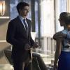 Arrow -- "The Secret Origin of Felicity Smoak" -- Image AR305b_0320b-- Pictured (L-R): Brandon Routh as Ray Palmer, Emily Bett Rickards as Felicity Smoak and Charlotte Ross as Donna Smoak -- Photo: Cate Cameron/The CW -- ÃÂ©2014 The CW Network, LLC. All Rights Reserved.