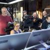 Arrow -- "Guilty" -- Image AR306a_BTS_0358b -- Pictured: Behind the scenes with Emily Bett Rickards as Felicity Smoak -- Photo: Ed Araquel/The CW -- ÃÂ© 2014 The CW Network, LLC. All Rights Reserved.