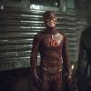 Arrow -- "The Brave and the Bold" -- Image AR308a_BTS_0500b -- Pictured (L-R): Behind the scenes with Grant Gustin as The Flash -- Photo: Cate Cameron/The CW -- ÃÂ© 2014 The CW Network, LLC. All Rights Reserved.