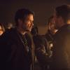 Arrow -- "The Climb" -- Image AR309a_0272b -- Pictured (L-R): Matt Nable as Ra\'s al Ghul and Stephen Amell as Oliver Queen -- Photo: Cate Cameron/The CW -- ÃÂ© 2014 The CW Network, LLC. All Rights Reserved.