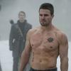 Arrow -- "The Climb" -- Image AR309b_0153b -- Pictured (L-R): Karl Yune as Maseo and Stephen Amell as Oliver Queen -- Photo: Cate Cameron/The CW -- ÃÂ© 2014 The CW Network, LLC. All Rights Reserved.