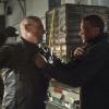 Arrow -- "Left Behind" -- Image AR310a_0484b -- Pictured (L-R): Vinnie Jones as Danny "Brick" Brickwell and David Ramsey as John Diggle -- Photo: Ed Araquel/The CW -- ÃÂ© 2015 The CW Network, LLC. All Rights Reserved.